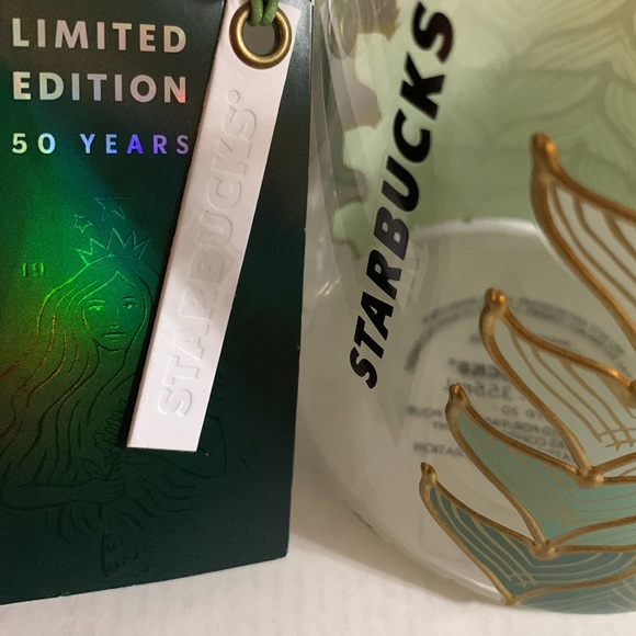 Starbucks Exclusive 50th Anniversary Glass Mug - LIMITED EDITION - Picture 5 of 5
